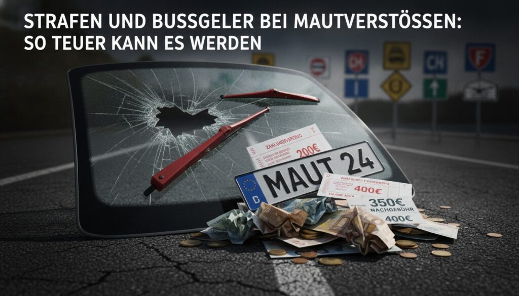 Strafen und Bußgelder bei Mautverstößen: So teuer kann es werden